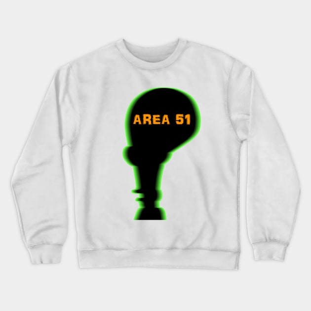 Area 51 Crewneck Sweatshirt by zvezdnaya